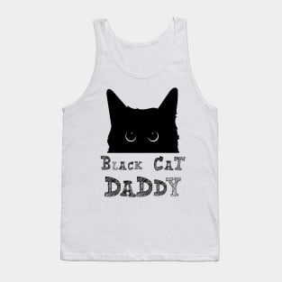 Black cat daddy Tank Top